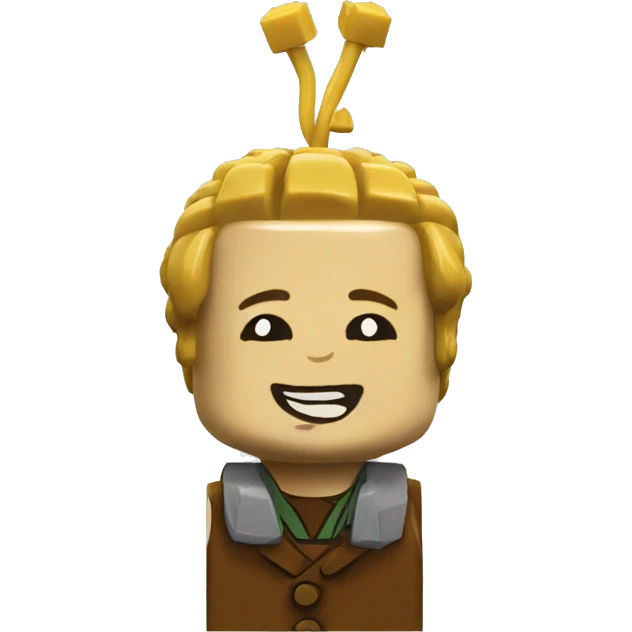 Lego piece emoji