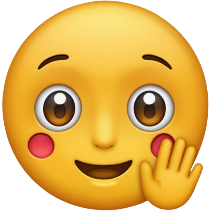 Tal como está la foto emoji