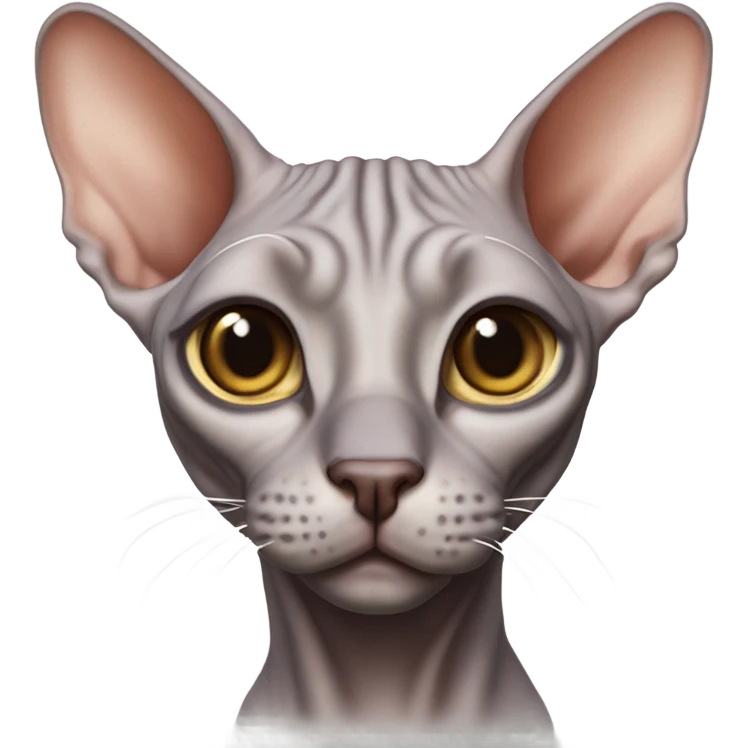 Sphynx cat emoji