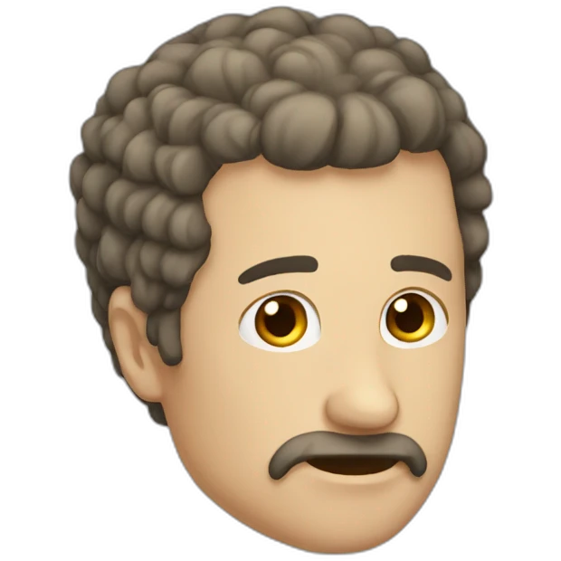 Hair loss emoji