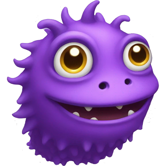 Purple creature emoji