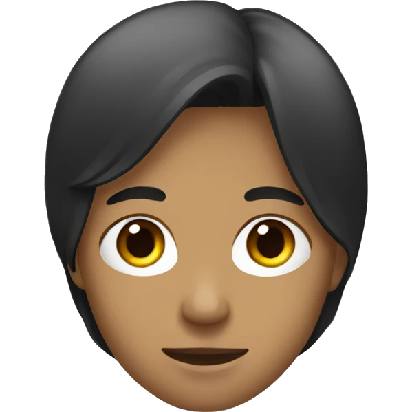 black Japanese emoji