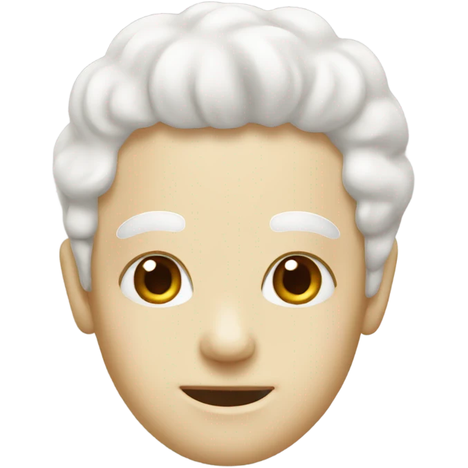 White cream emoji