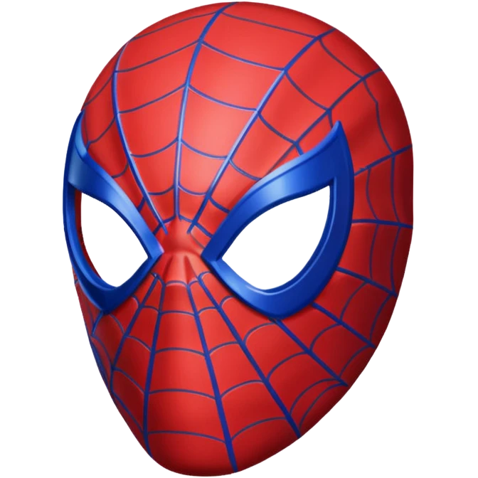 Spiderman mask emoji emoji