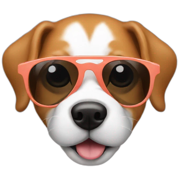 dog sunglasses emoji