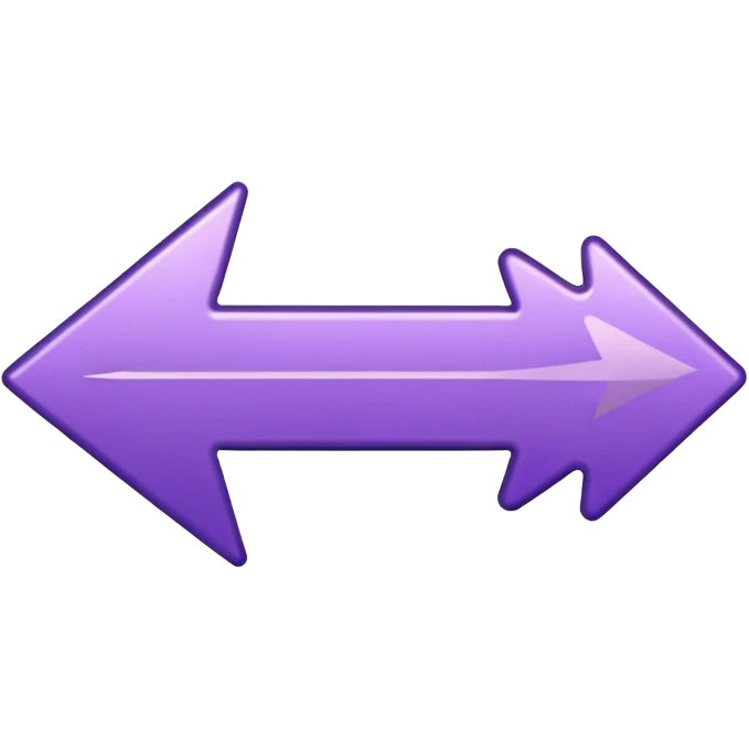 seta para direita roxa emoji