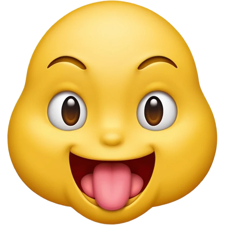 emoji shaking head side to side and poking tongue out emoji
