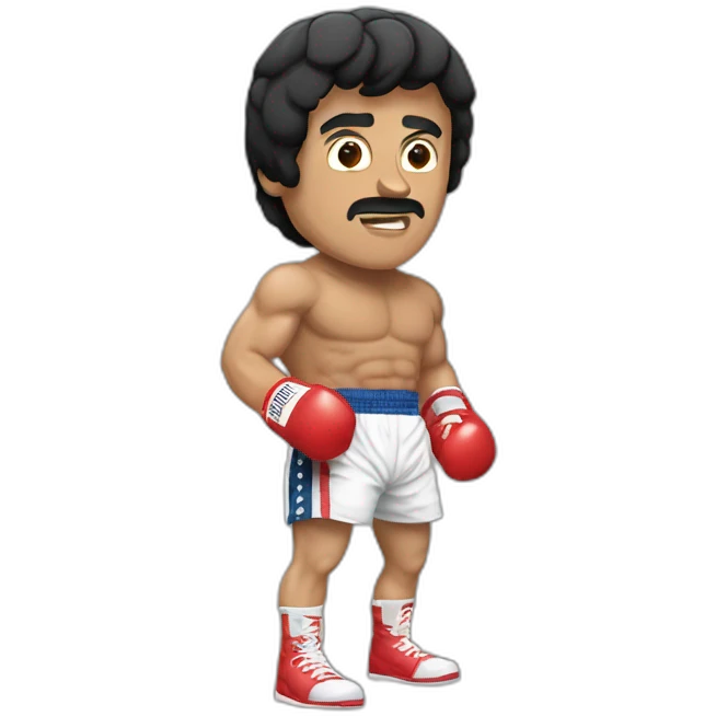 rocky Balboa boxeur emoji