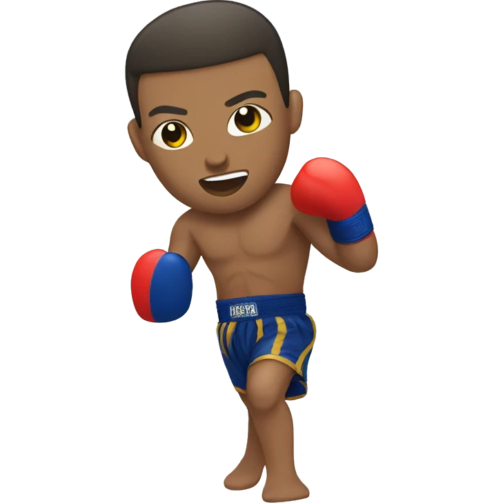 Muay Thai fighter emoji