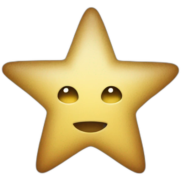 Half star emoji