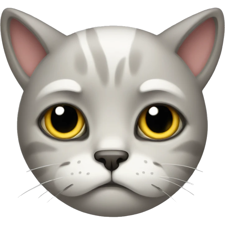 Sad cat emoji