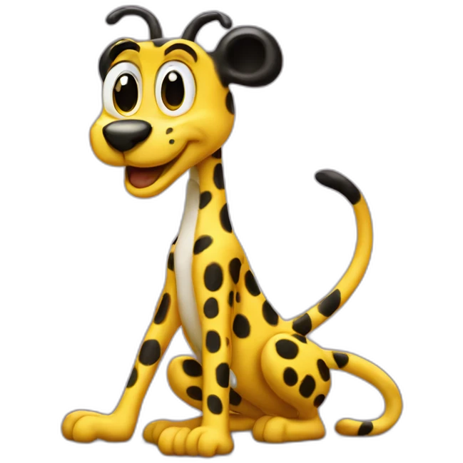 Marsupilami emoji