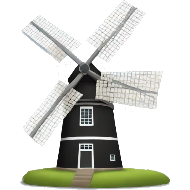 a windmill in the netherlands emoji