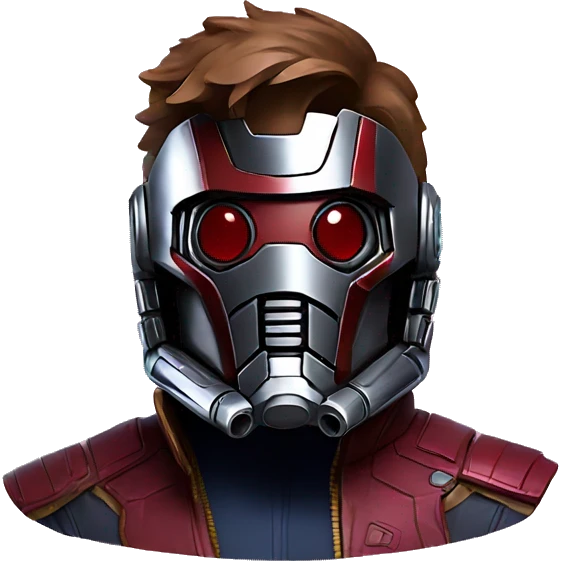 Star Lord Mask emoji