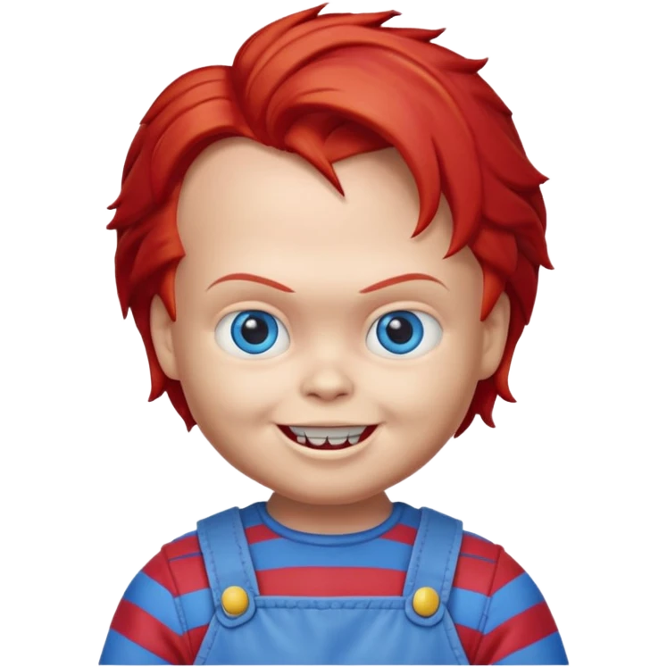 Un emojin de chuky emoji