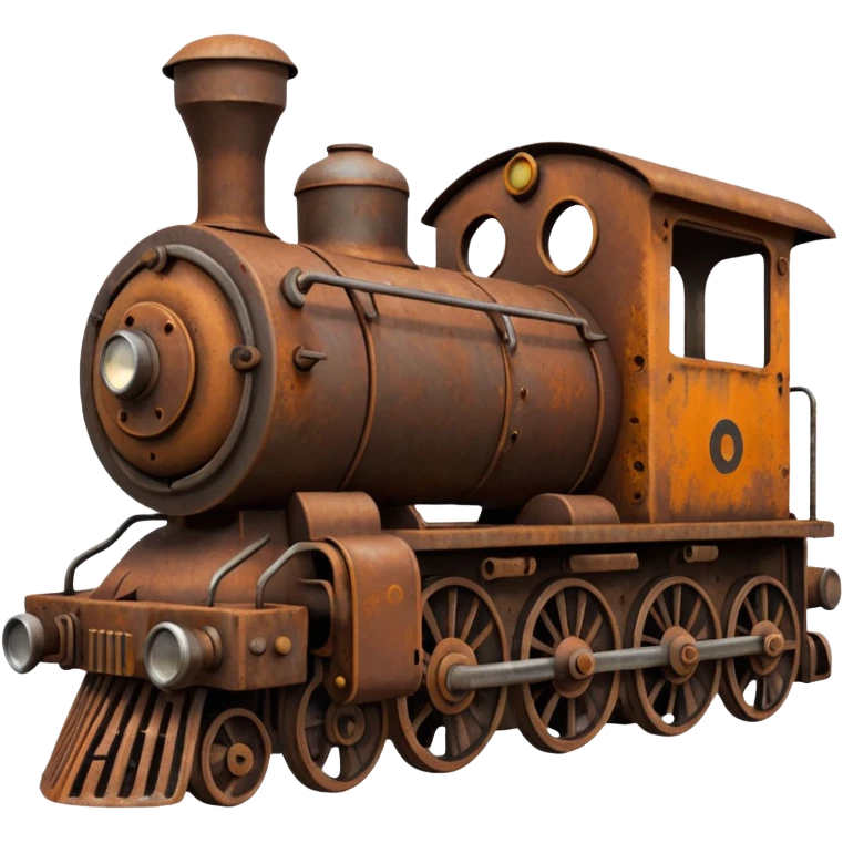 Old train  emoji