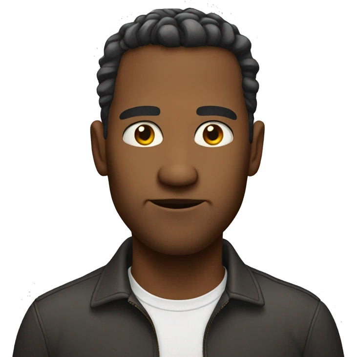Not handsome person emoji