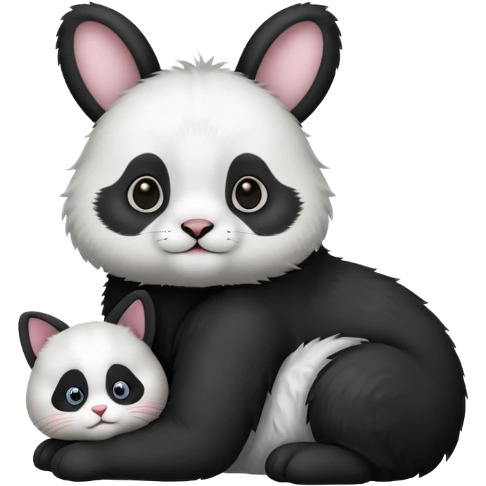 Cat,bunny,panda emoji