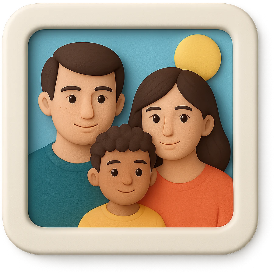 recreate this photo frame but add bit more details emoji