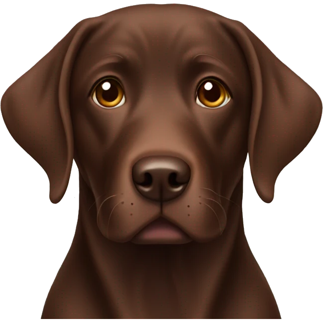 chocolate lab emoji