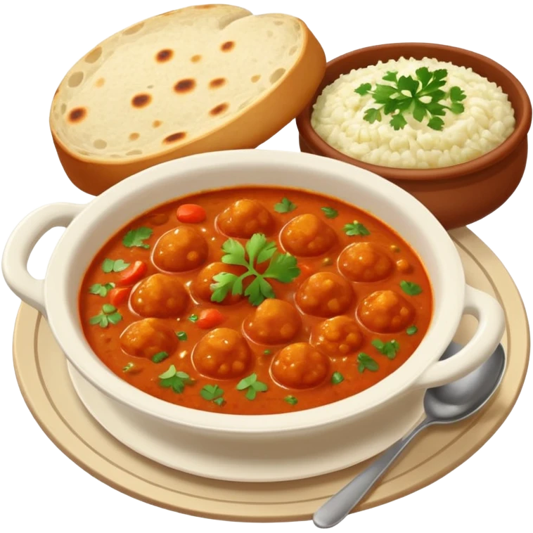 Small pav bhaji  emoji