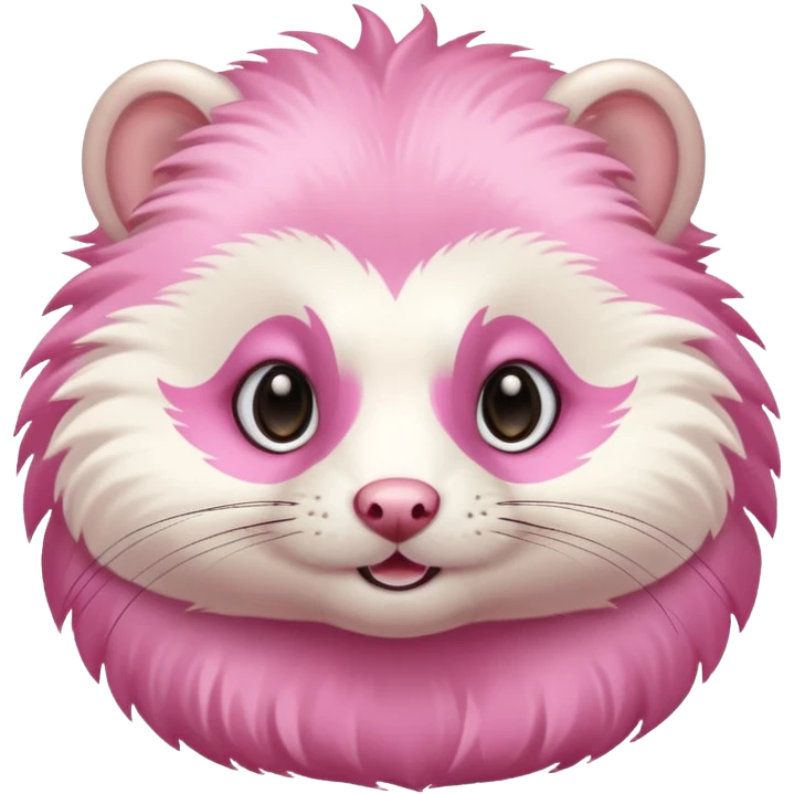 pink ferret  emoji