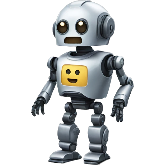 robot named RoMan Talk emoji