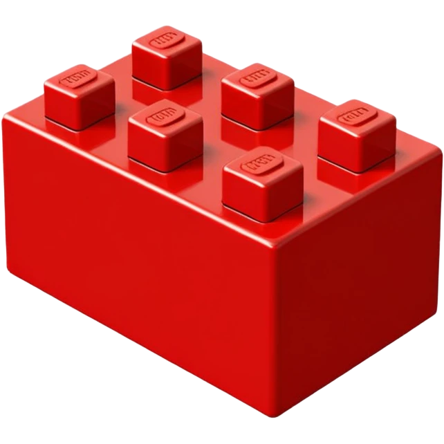 LEGO BRICK 4X2 emoji