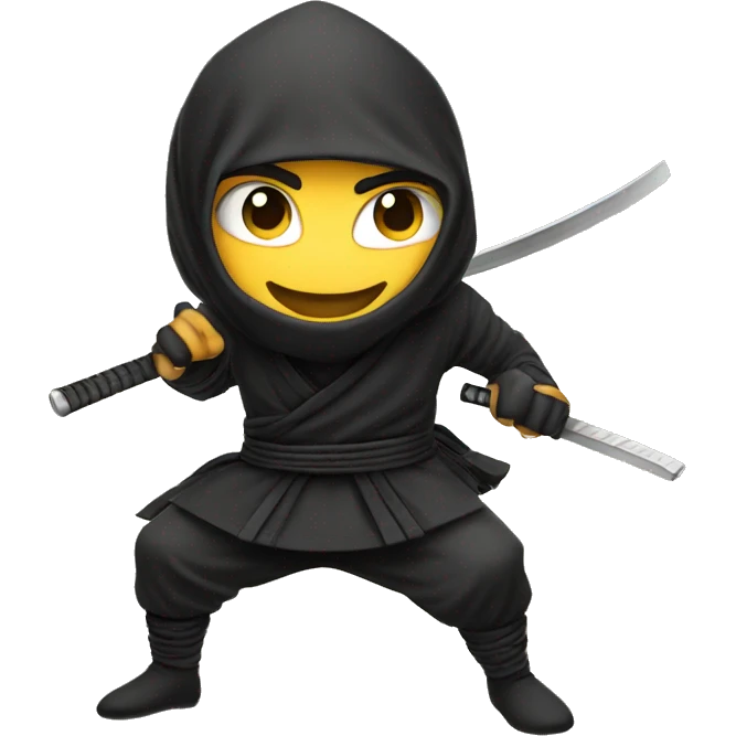 happy ninja emoji