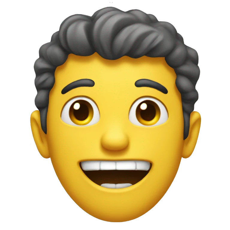 crazy smiley emoji