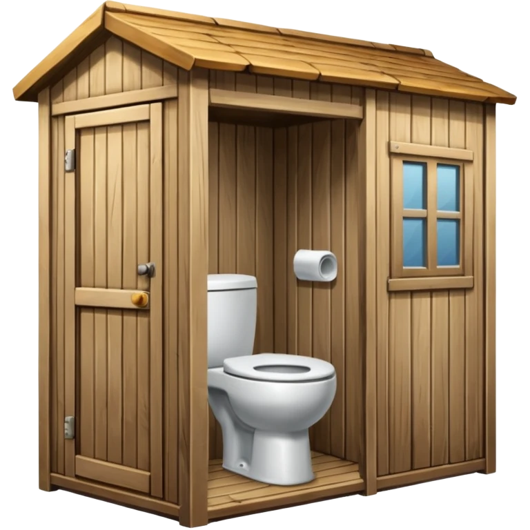 toilet cabin emoji