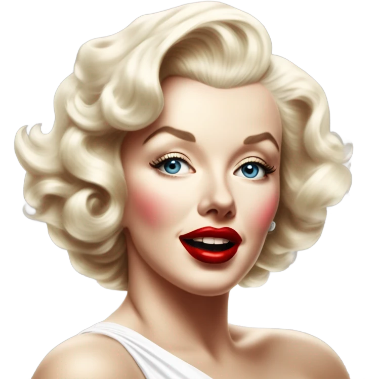 Marilyn Monroe emoji