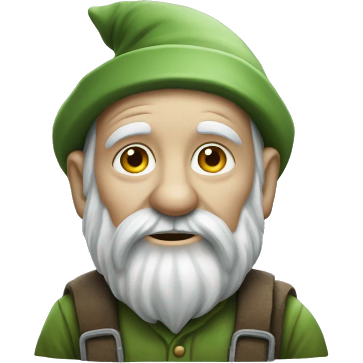 Dead garden gnome emoji