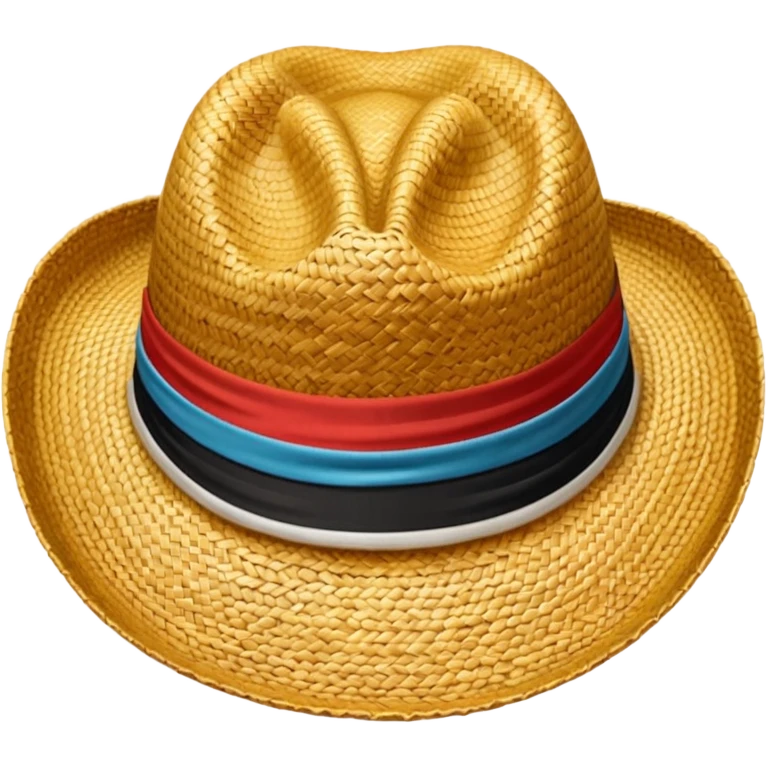 Sombrero de paja de la serie one piece emoji