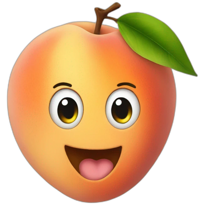 peach emoji