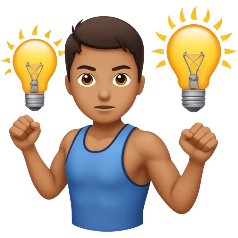 create a person emoji of Barcavibe is the superpower name Brings energy, momentum, and structure emoji