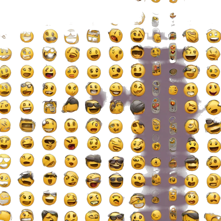 Emoji synthesizer Happy  emoji