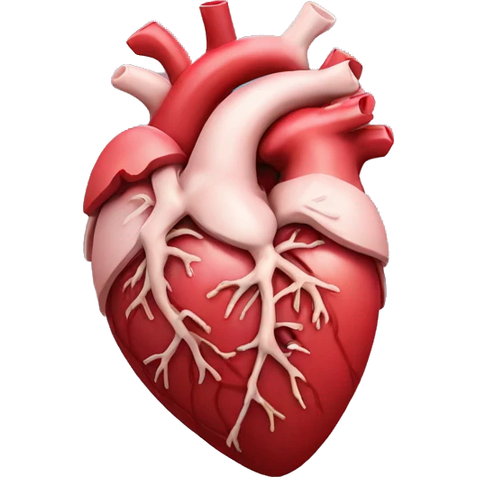 Anatomical heart emoji
