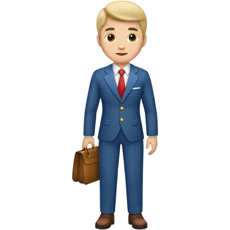 nicely dressed man emoji