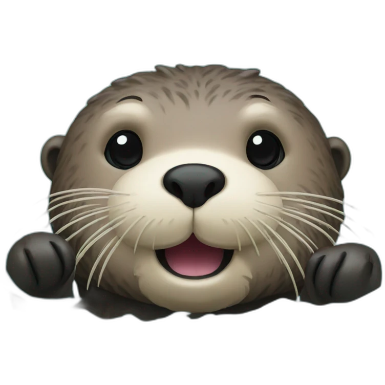 sea otter emoji
