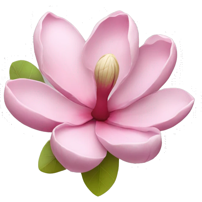 pink magnolia flowers emoji