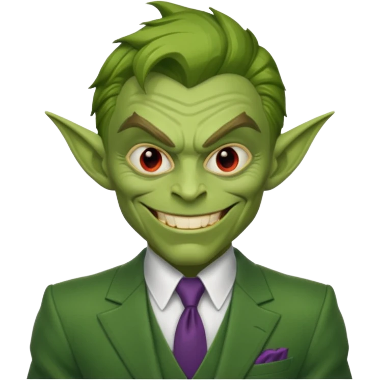 Green goblin's Spiderman  emoji