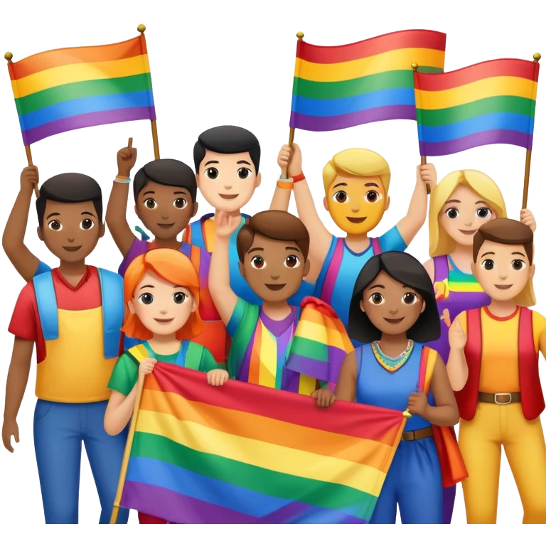 pride parade emoji