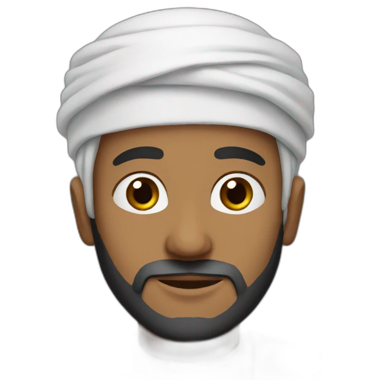 A Muslim man emoji