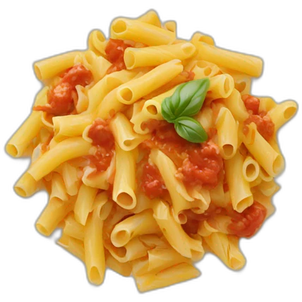 plate with pasta and sauce emoji