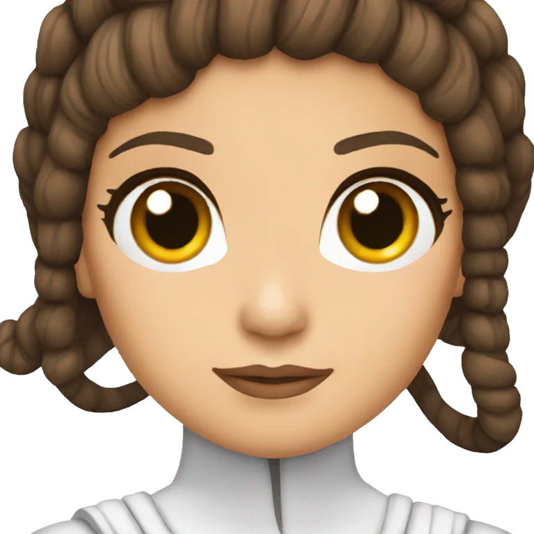 star wars princess leia emoji