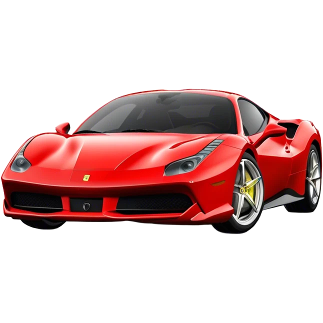 Ferrari 488 GTB - Ferrari (Model Year: 2020) (Iconic colour: Red) emoji
