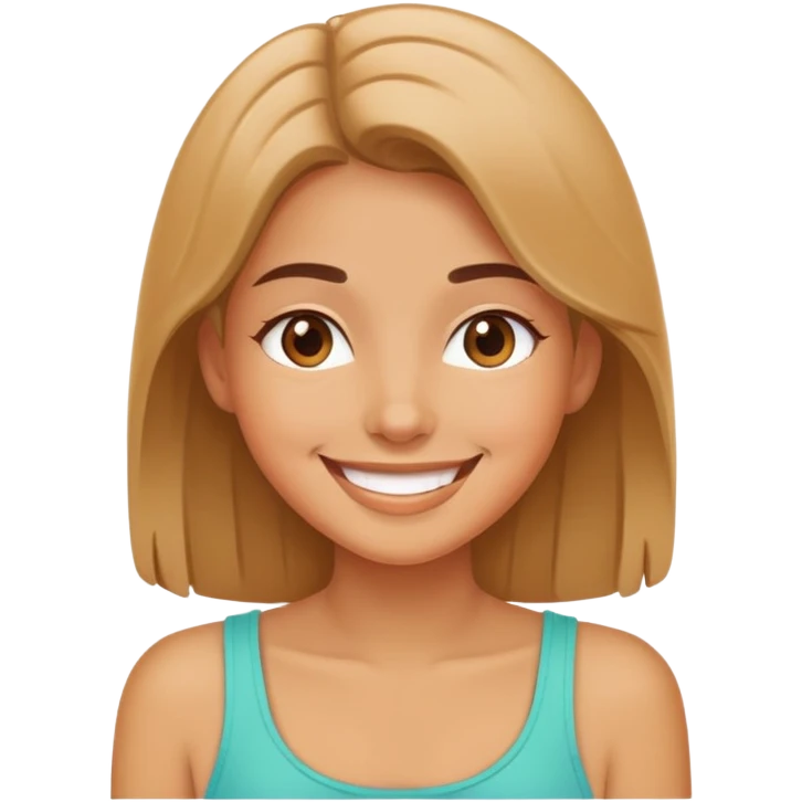 Relax girl emoji