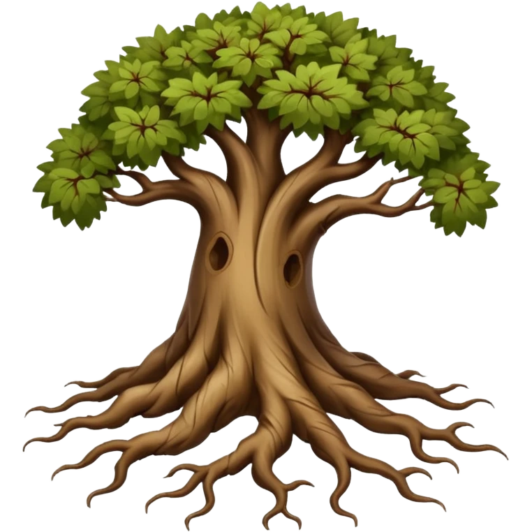 single root emoji