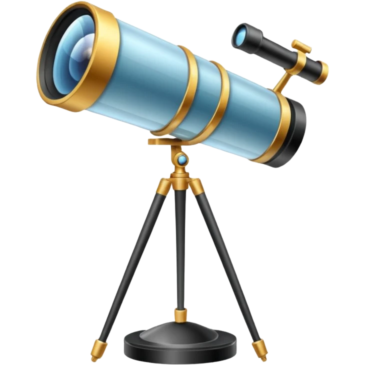un observatoire avec un telescope qui sort du dome emoji